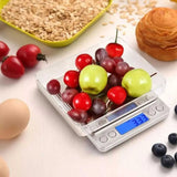 Kitchen Electronic Scale 0.1g High Accuracy Mini Portable LCD Display Digital Food Scale for Jewelry
