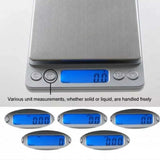 Kitchen Electronic Scale 0.1g High Accuracy Mini Portable LCD Display Digital Food Scale for Jewelry