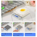 Kitchen Electronic Scale 0.1g High Accuracy Mini Portable LCD Display Digital Food Scale for Jewelry