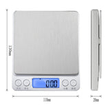 Kitchen Electronic Scale 0.1g High Accuracy Mini Portable LCD Display Digital Food Scale for Jewelry