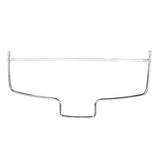 Cake Leveler Stainless Steel 8 Gear Adjustable Cake Layer Cutter with Detachable Wire for Baking Tool Two Wire - Top-Down View