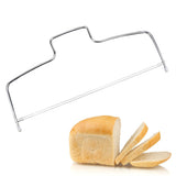 Cake Leveler Stainless Steel 8 Gear Adjustable Cake Layer Cutter with Detachable Wire for Baking Tool Two Wire