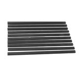 Coffee Capsule Strip Storage Organizing Wall Mounted Coffee Pod Holder Strip for Counter Kitchen Magnet Black