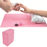 125PCS Tattoo Clean Pad Good Absorption Thick Cloth Disposable Tattoo Tablecloth for Tattooist Pink - Extra Image