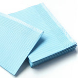 125PCS Tattoo Clean Pad Good Absorption Thick Cloth Disposable Tattoo Tablecloth for Tattooist Blue