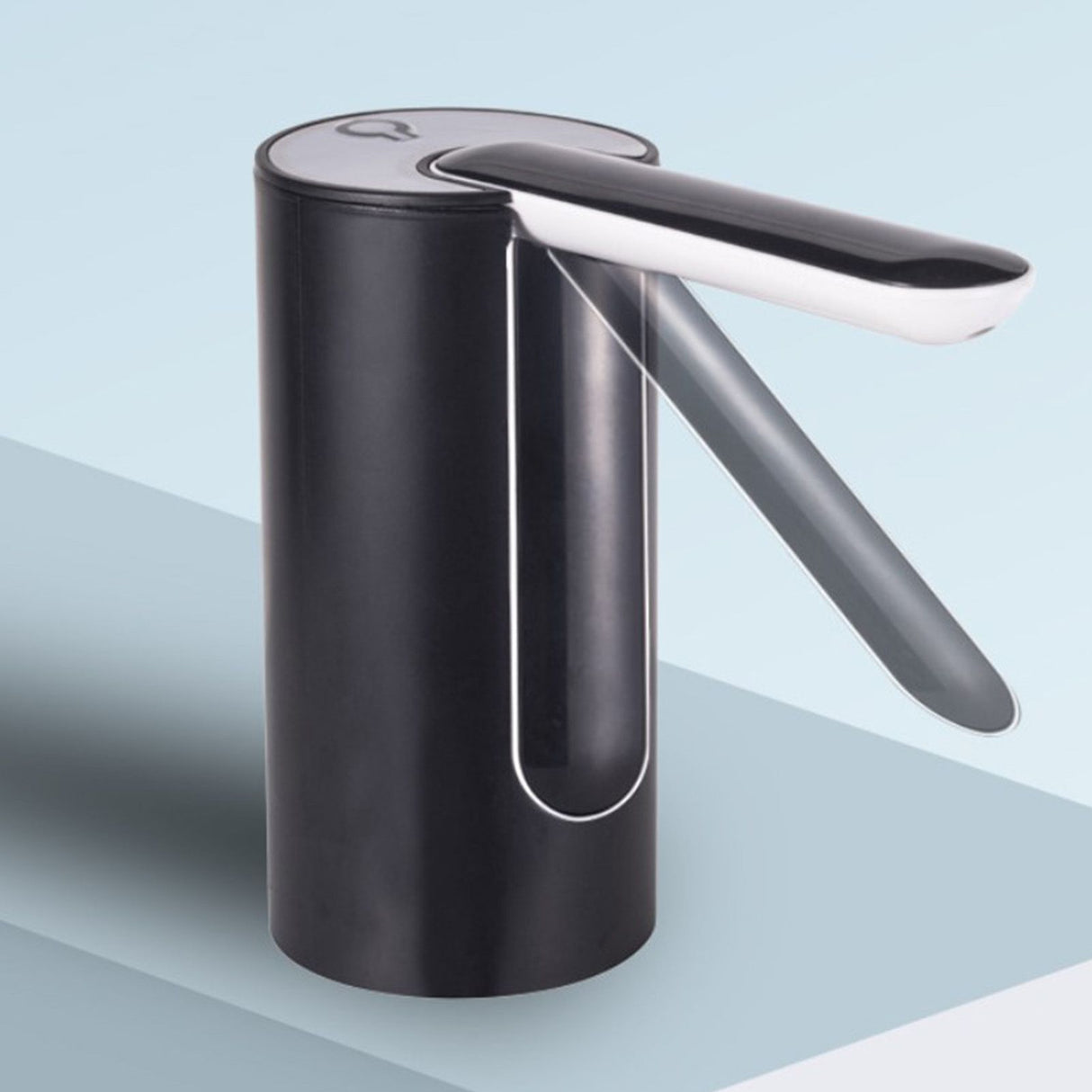 Water Bottle Dispenser Foldable USB Rechargeable Automatic Portable Electric Water Dispenser Pump Black 4W
