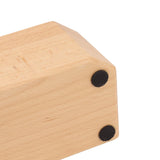 Tamping Station Beech Wood Tamper Mat Stand with Anti Slip Pad for Coffee Bar Accessories L