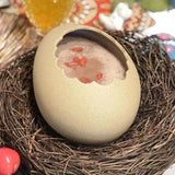 Egg Shell Bowl Ceramic Lifelike Decorative Toxic Free Noodle Dessert Bowl for Home Restaurant - Extra Image