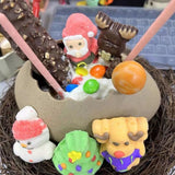 Egg Shell Bowl Ceramic Lifelike Decorative Toxic Free Noodle Dessert Bowl for Home Restaurant - Extra Image