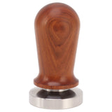 Coffee Tamper with Flat Stainless Steel Base Wooden Handle Coffee Powder Press Tamping Tool 51mm / 2in