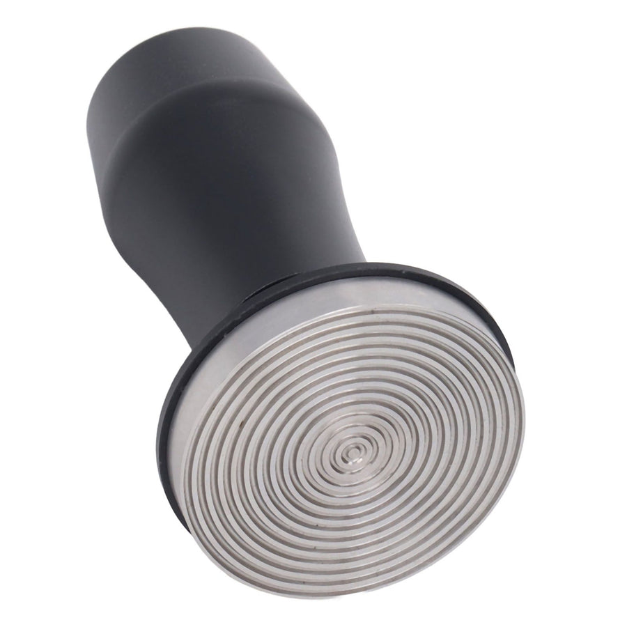 Coffee Tamper Aluminum Alloy Calibrated Tamper with Spring Loaded Stainless Steel Base for Cafe Home 53 Thread Bottom