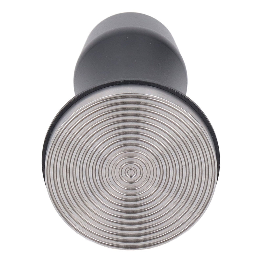 Coffee Tamper Aluminum Alloy Calibrated Tamper with Spring Loaded Stainless Steel Base for Cafe Home 53 Thread Bottom