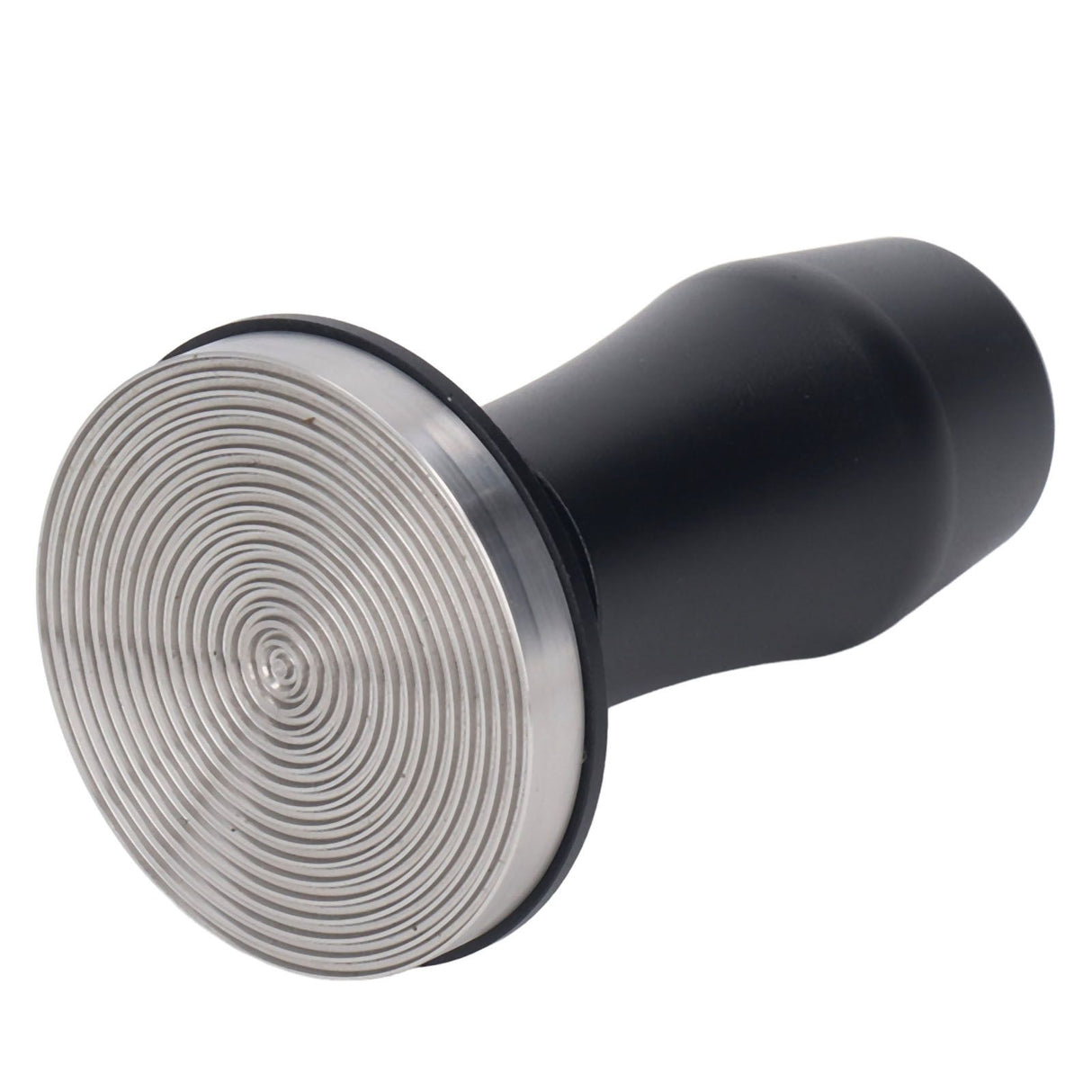 Coffee Tamper Aluminum Alloy Calibrated Tamper with Spring Loaded Stainless Steel Base for Cafe Home 58 Thread Bottom