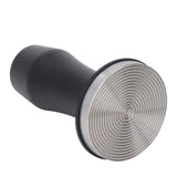 Coffee Tamper Aluminum Alloy Calibrated Tamper with Spring Loaded Stainless Steel Base for Cafe Home 58 Thread Bottom