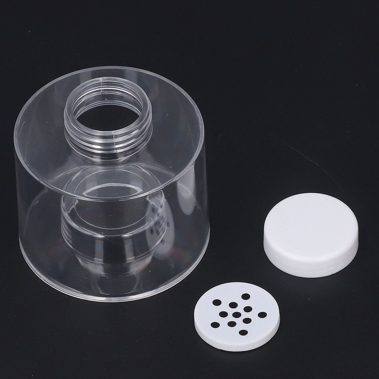 6 Pcs Stackable Spice Pot Spice Tower Spice Color Transparent Pot Seasoning Bottle for Kitchen