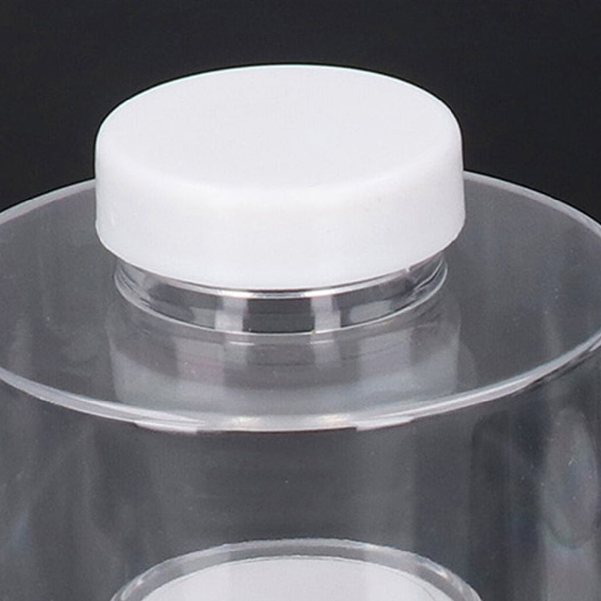 6 Pcs Stackable Spice Pot Spice Tower Spice Color Transparent Pot Seasoning Bottle for Kitchen