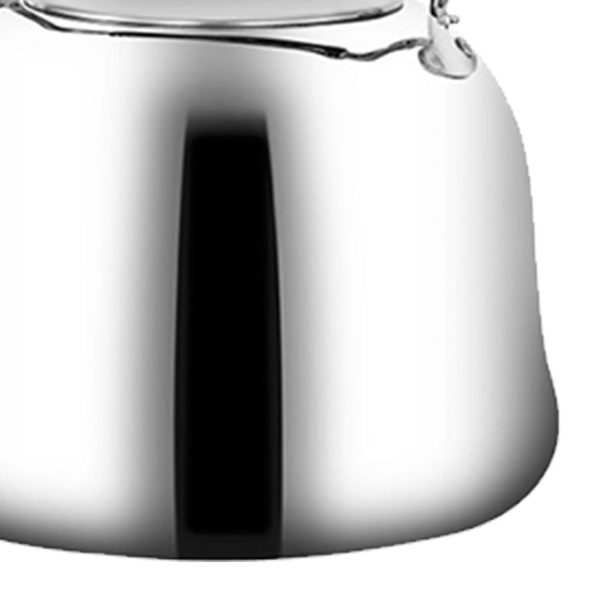 Whistling Kettle Stainless Steel Boiling Audible Alarm Large Opening Stovetop Teapot with Tea Filter 2L