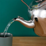 Whistling Kettle Stainless Steel Boiling Audible Alarm Large Opening Stovetop Teapot with Tea Filter 2L - Extra Image