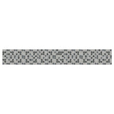 30PCS Mosaic Wallpaper PVC 3D Waterproof Oil Proof Self Adhesive Wall Sticker for Kitchen Countertops Light Grey Lattice - Extra Image