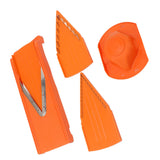 V Blade Mandoline Cutter Manual Vegetable Cutter Vegetable Cooking Tool with Stainless Steel Blade Hand Guard