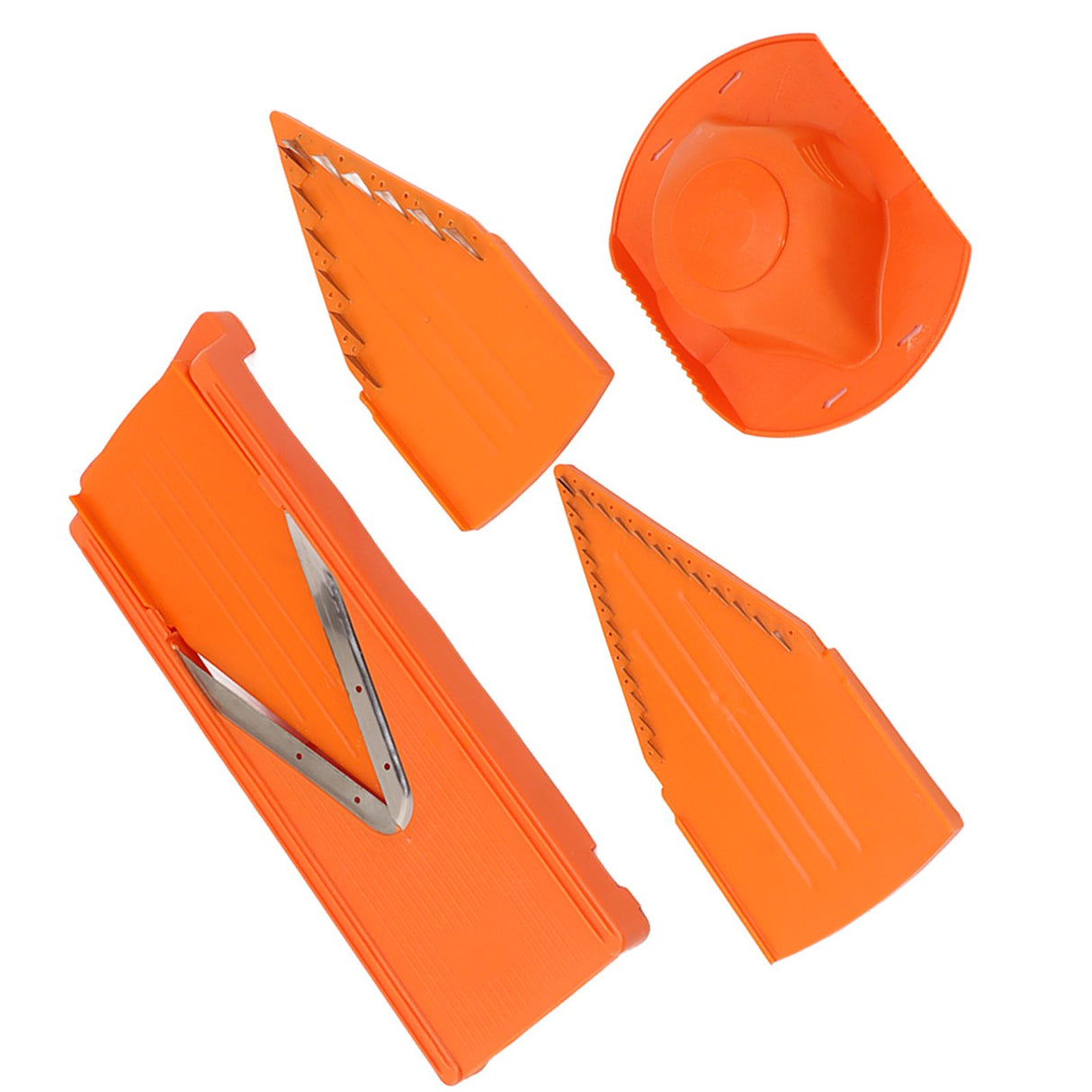 V Blade Mandoline Cutter Manual Vegetable Cutter Vegetable Cooking Tool with Stainless Steel Blade Hand Guard