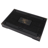 Gongfu Tea Tray Water Storage Drainage Home Decoration Ornament Serving Tray for Office Black
