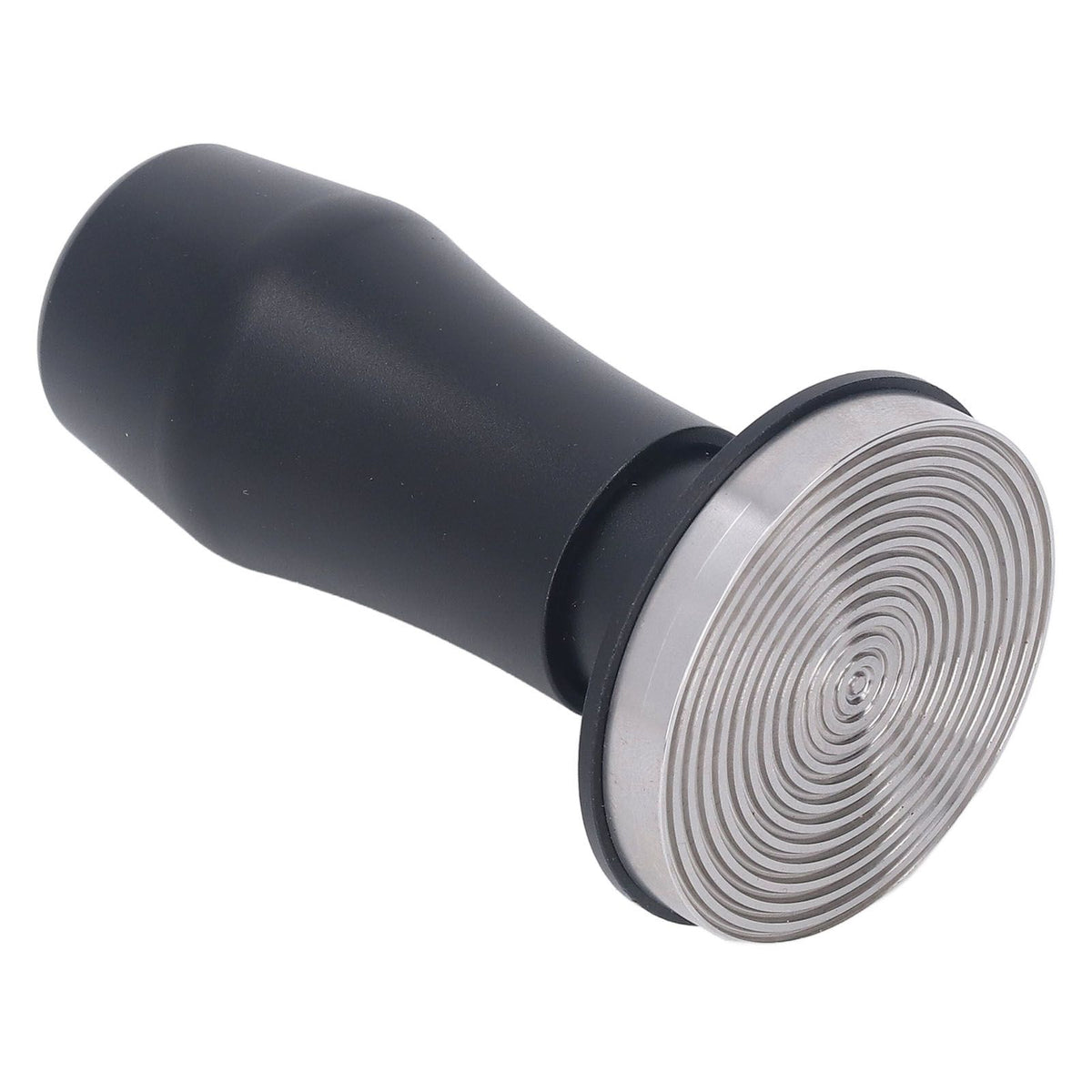 Coffee Tamper Aluminum Alloy Calibrated Tamper with Stainless Steel Base Ergonomic Handle for Cafe Home 58 Thread Base