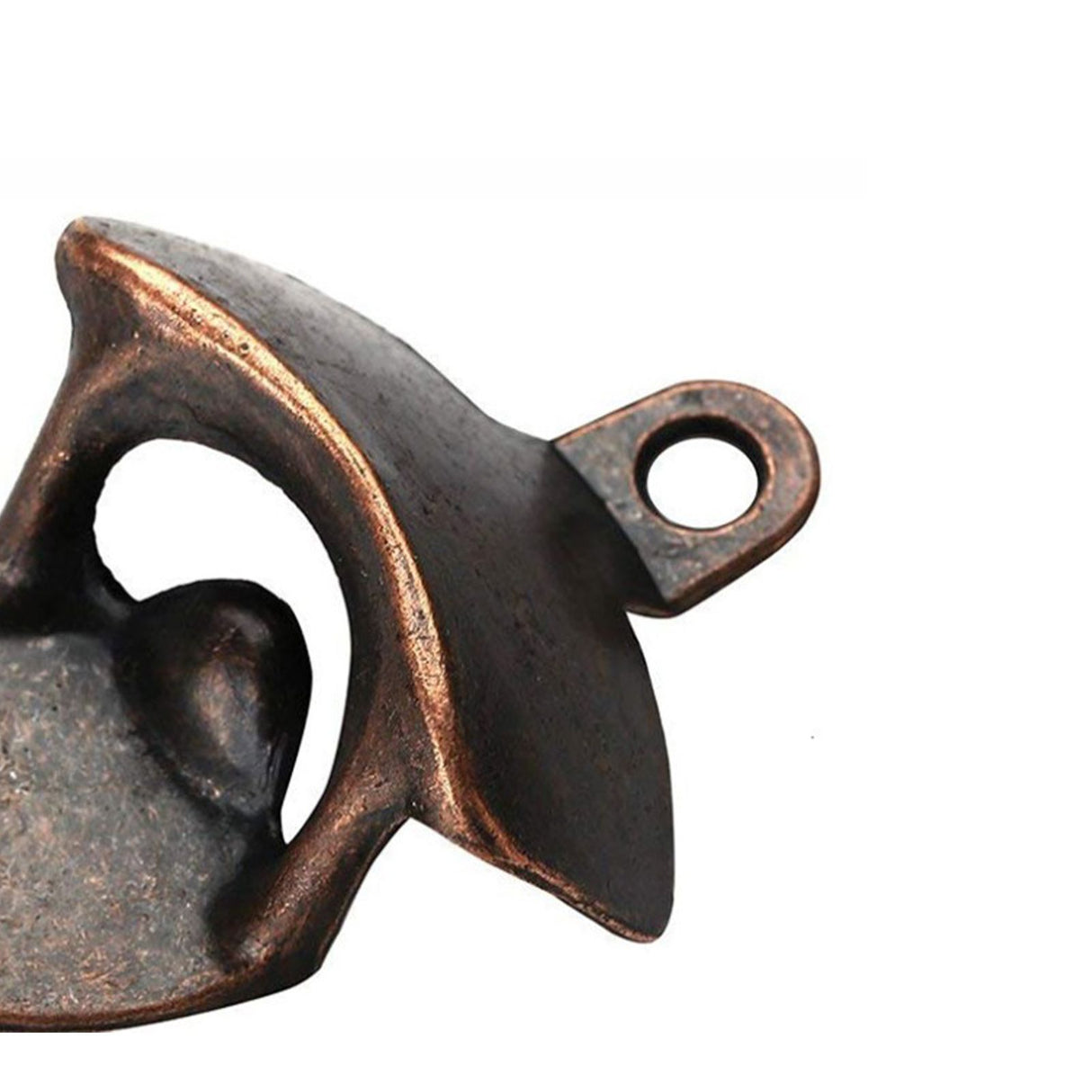 10 Pcs Wall Mount Bottle Opener Vintage Style Rustic Strong Durable Metal Beer Cap Opener for Bar Restaurant Home