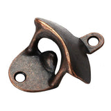 10 Pcs Wall Mount Bottle Opener Vintage Style Rustic Strong Durable Metal Beer Cap Opener for Bar Restaurant Home - Extra Image