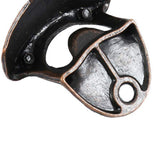 10 Pcs Wall Mount Bottle Opener Vintage Style Rustic Strong Durable Metal Beer Cap Opener for Bar Restaurant Home - Extra Image