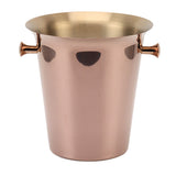 Ice Bucket with Handles Stainless Steel Beer Wine Beverage Cooling Tub for Home Bar 5L Capacity - Side View