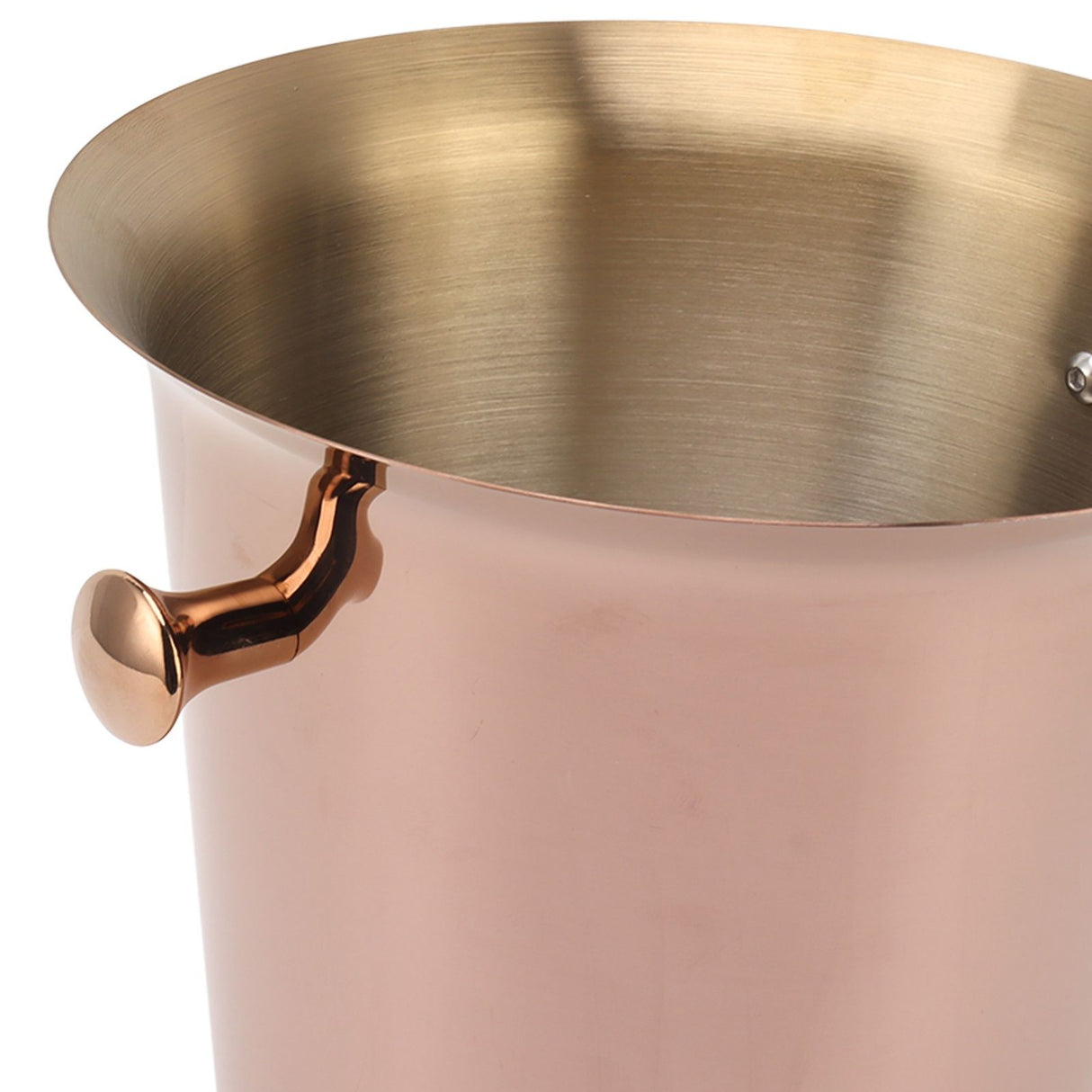 Ice Bucket with Handles Stainless Steel Beer Wine Beverage Cooling Tub for Home Bar 5L Capacity