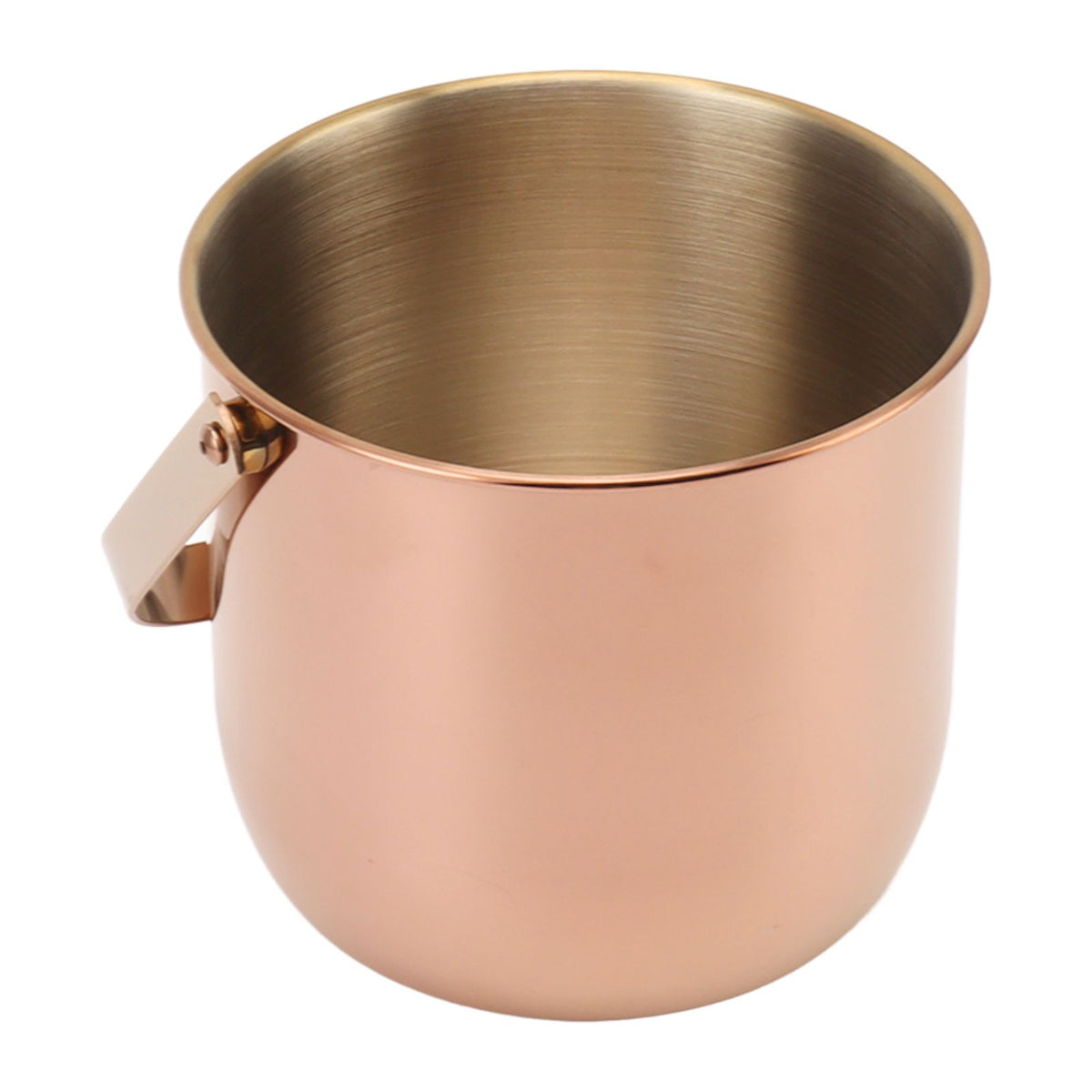 KTV Bar Commercial Thickened Ice Bucket Stainless Steel Double Insulation Ice Bucket Wine Champagne Beer Ice Bucket Rose Gold