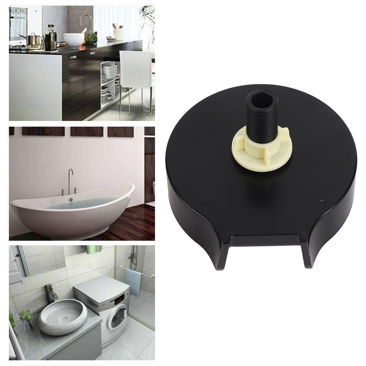Automatic Glass Cup Washer Multi Angle Water Spraying Fast Cleaning Glass Rinser for Kitchen Sink