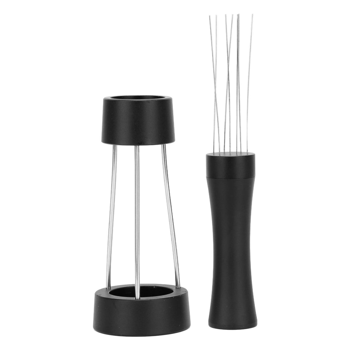 Coffee Stirrer Distributor Needle Stainless Steel Coffee Stirring Powder Needle Distributor Black