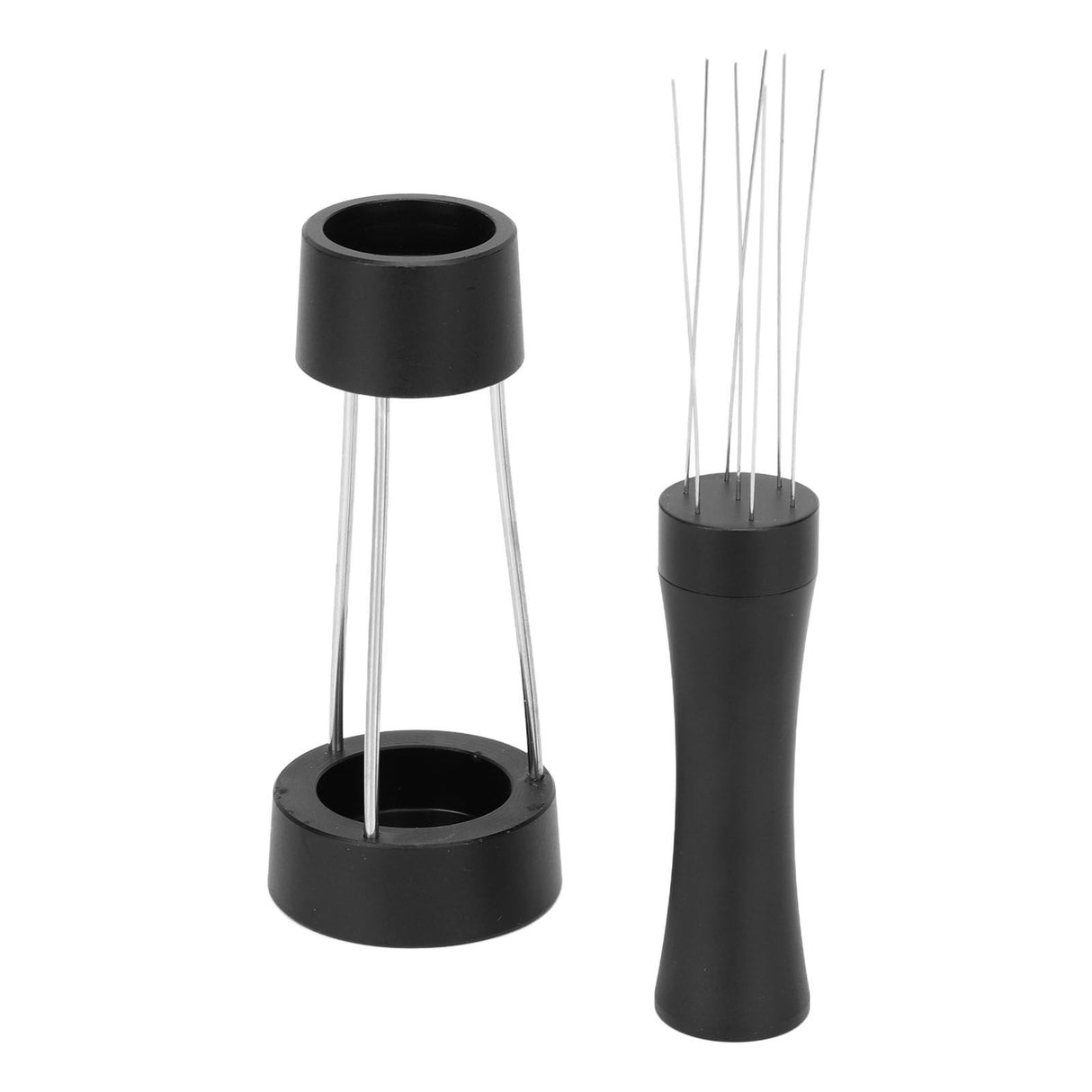 Coffee Stirrer Distributor Needle Stainless Steel Coffee Stirring Powder Needle Distributor Black