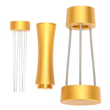 Coffee Stirrer Distributor Needle Stainless Steel Coffee Stirring Powder Needle Distributor Gold - Front View
