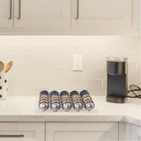 Capsule Holder Under Drawer Storage Tray Coffee Capsule Holder For 25 Capsules For Vertuoline