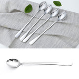 Long Handle Spoons Stainless Steel Elegant Multi Functional Stirring Spoons for Coffee Tea Dessert 3pcs Pointed Head
