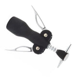Wine Opener Zinc Alloy Premium Wing Corkscrew Wine Bottle Opener Kitchen Supplies - Rear View