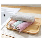 20Pcs Lint Free Kitchen Cleaning Cloth Dish Towels Double Sided Water Absorption Microfiber Dish Cloths - Extra Image