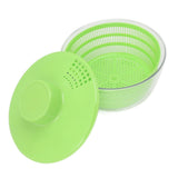Electric Drainer Double Layer Multifunctional Automatic Food Spinner Household Kitchenware for Vegetable Washing Fruit Salad - Front View