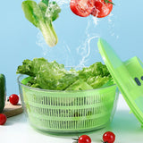 Electric Drainer Double Layer Multifunctional Automatic Food Spinner Household Kitchenware for Vegetable Washing Fruit Salad - Extra Image