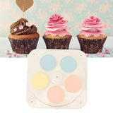 Rotating Dessert Display Table 8 Inch Automatic Rotating Cupcake Stand Machine for Wedding Birthday with Music and 5 Trays