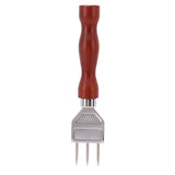 Stainless Steel Ice Chisel Chipper Stable Practical Bar Ice Crusher Chisel Chipper for Home Type A - Top-Down View