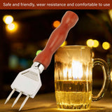 Stainless Steel Ice Chisel Chipper Stable Practical Bar Ice Crusher Chisel Chipper for Home Type A - Extra Image