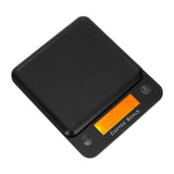 Coffee Scale Kitchen Electronic LCD Display Automatic Timing for Food Baking 0.1g 3kg - Front View