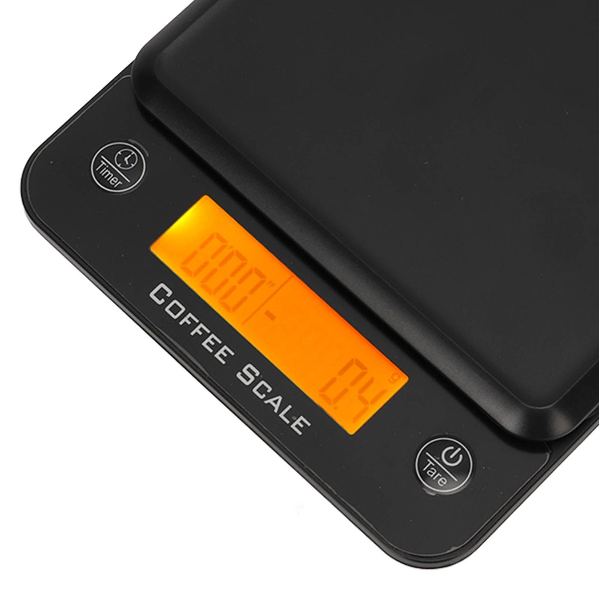 Coffee Scale Kitchen Electronic LCD Display Automatic Timing for Food Baking 0.1g 3kg