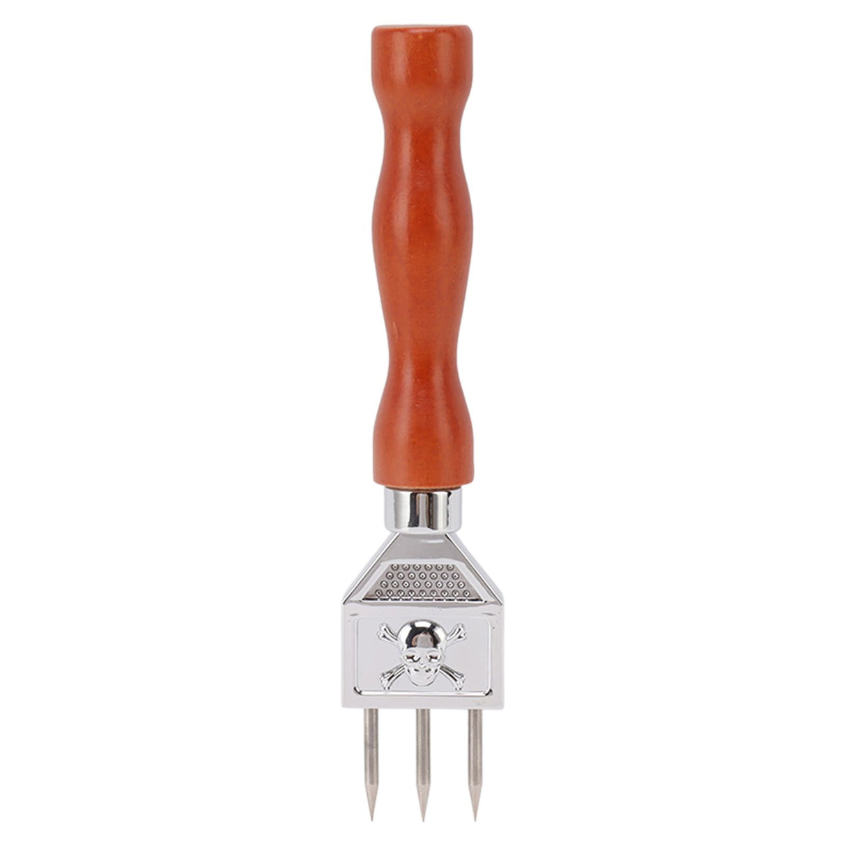 Ice Chipper 304 Stainless Steel Ice Crusher with Wooden Handle for Breaking Ice Kitchen Tool Type A
