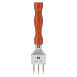 Ice Chipper 304 Stainless Steel Ice Crusher with Wooden Handle for Breaking Ice Kitchen Tool Type A